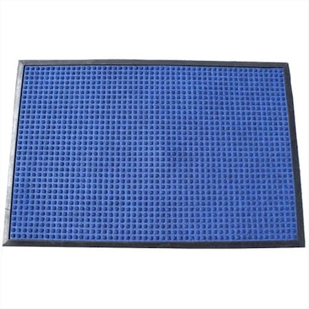 630S0034BL 3 Ft. W X 4 Ft. L Stop-N-Dry Mat In Blue